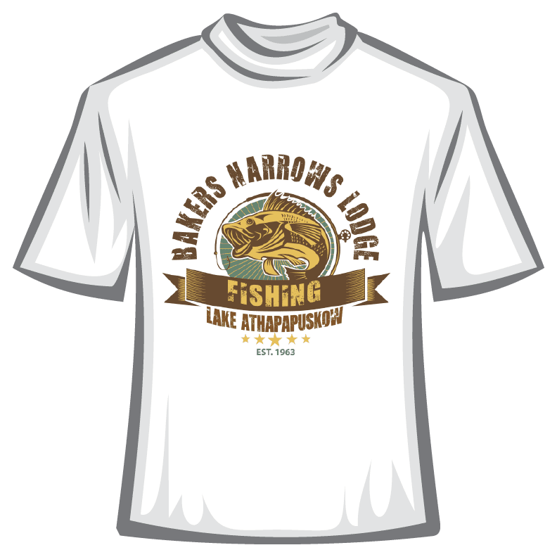 BNL Fishing T-Shirt - Baker's Narrow