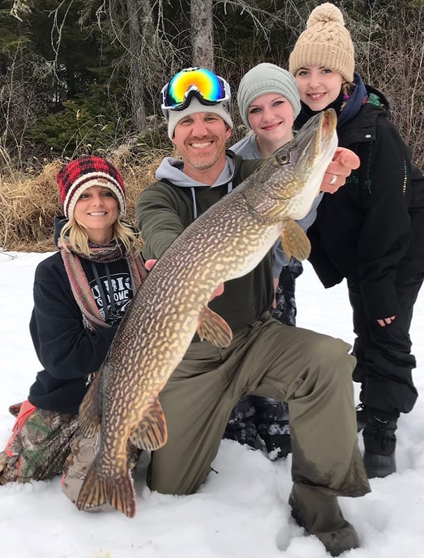 Family Ice Fishing