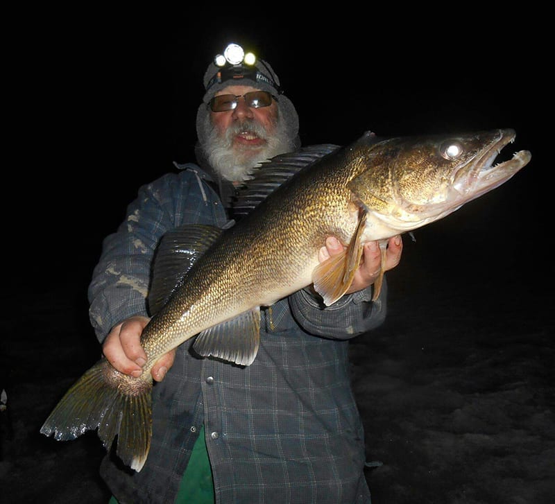 fishing in the dark