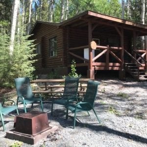 A rustic cabin at Bakers Narrows lodge has seen it's fair share of Manitoba vacations over the years.