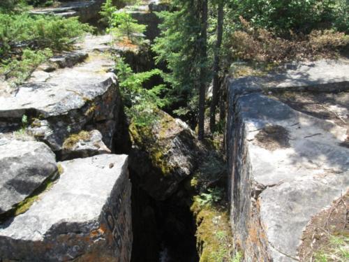 Limestone cliffs